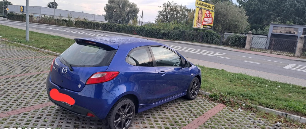 Mazda 2 cena 14500 przebieg: 164000, rok produkcji 2009 z Sobótka małe 137